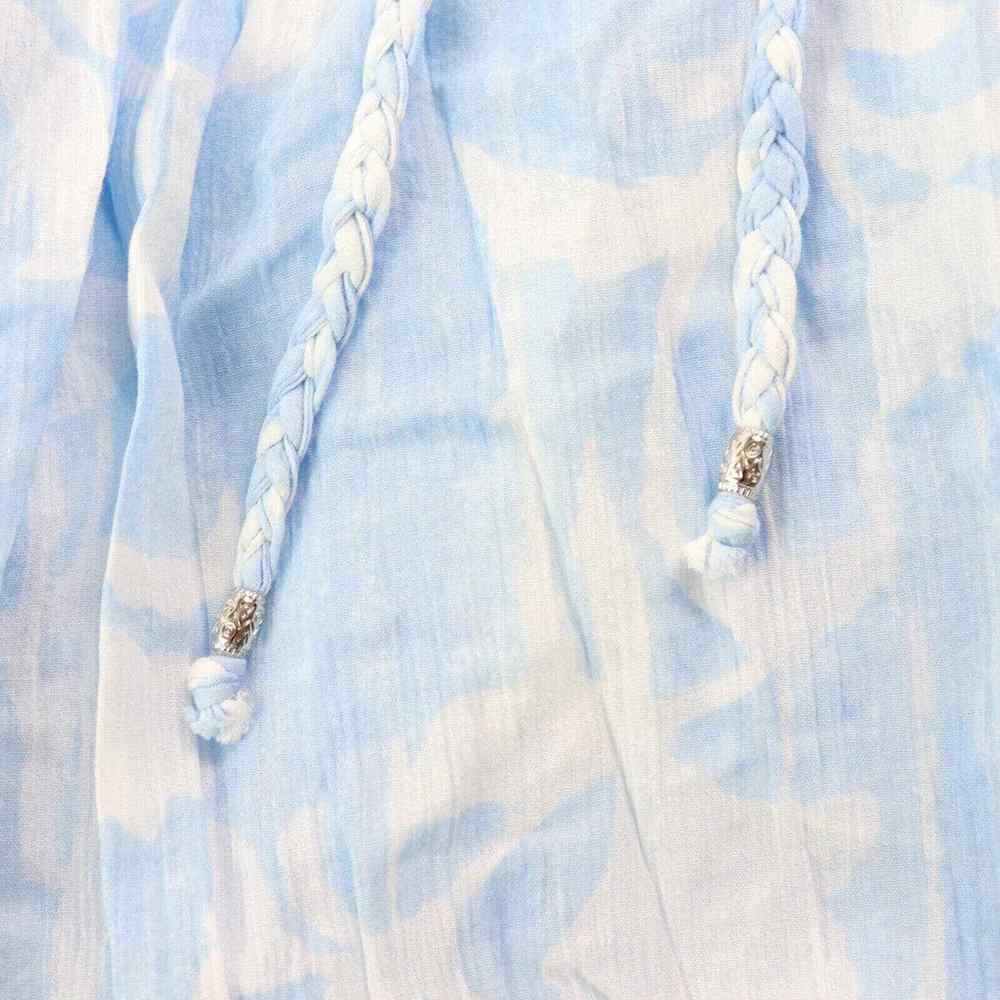 Charter Club Printed Cotton Nightgown, XSmall - Picture 4 of 4